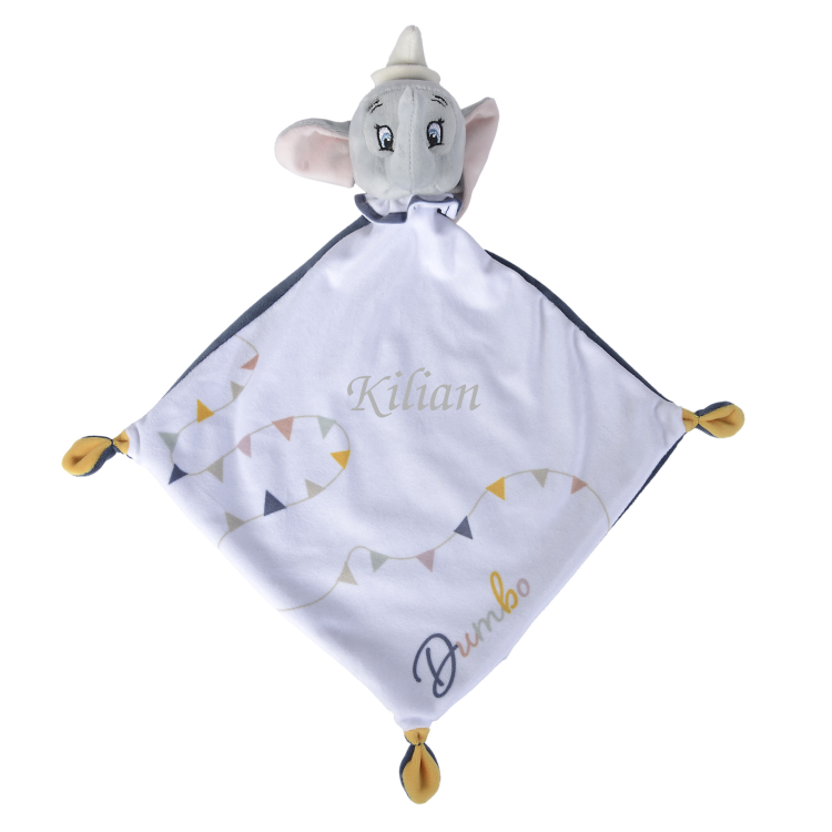  - dumbo léléphant - plat blanc motifs 25 cm 